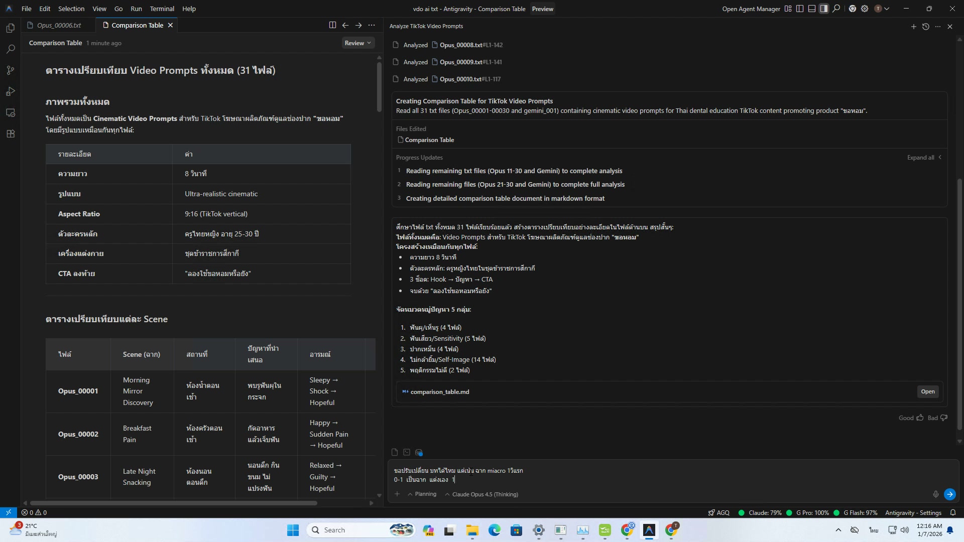 แก้ไขบทตามต้องการ